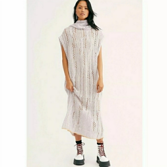 Nwt Free People Sugar Cloud Combo Pirouette Tunic - Picture 2 of 16